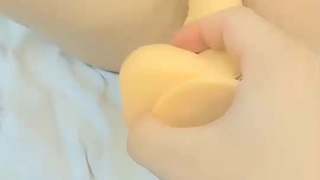 业余巨乳少女近距离口交完成工作