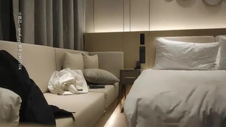 美乳大学生跟男友来摩铁偷嚐禁果
